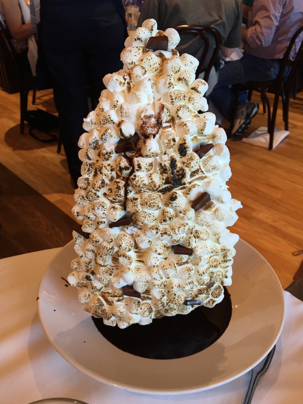 Boathouse Baked Alaska sobremesa disney springs
